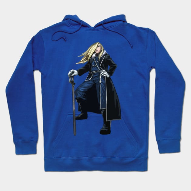 Olivier Milla Armstrong Hoodie by SirTeealot